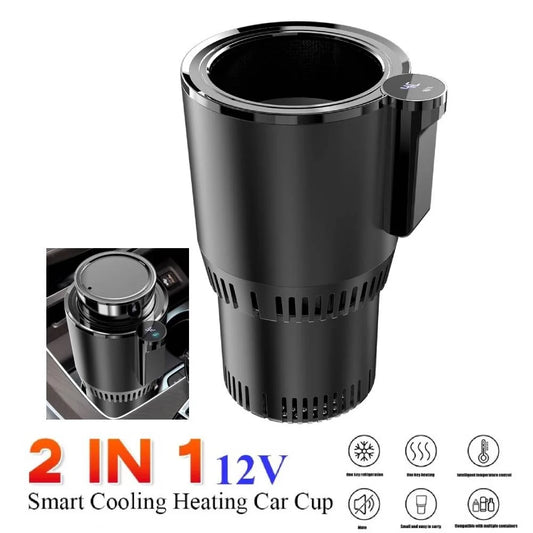 12V 2-In-1 Smart Cooling Heating Car Cup Electric Coffee Milk Warmer and Cooler Beverage Mug 36W Warmer Cooler Cup